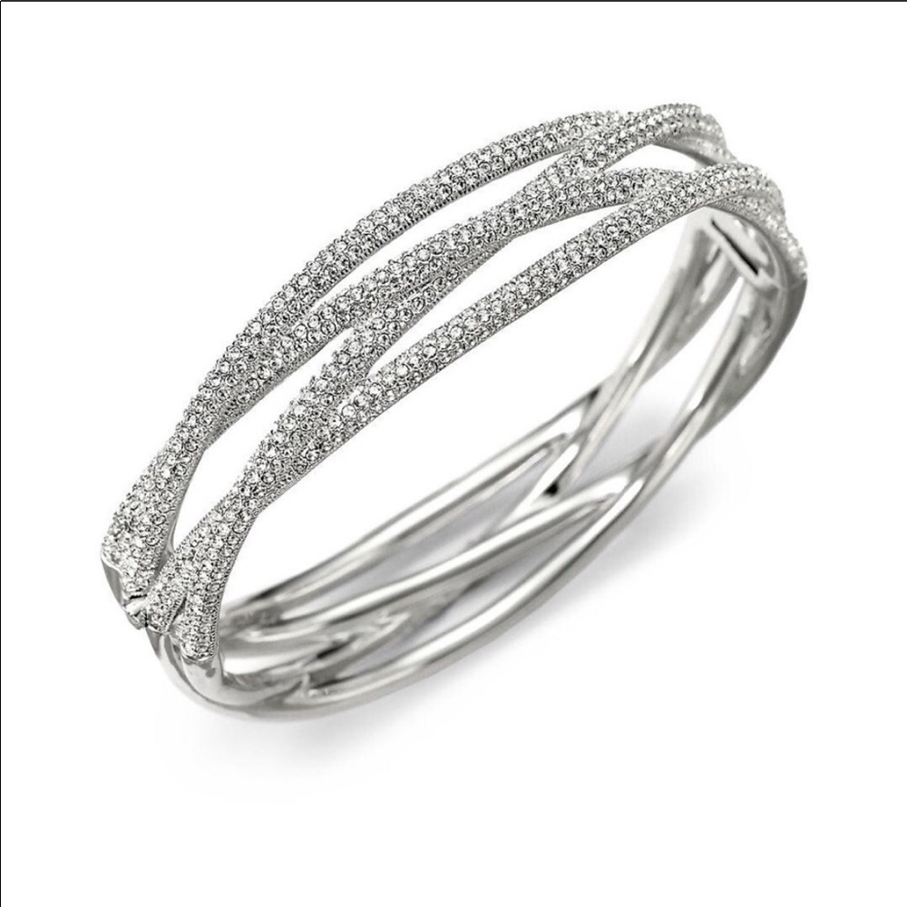 [Adriana Orsini] Pavé Bangle Bracelet